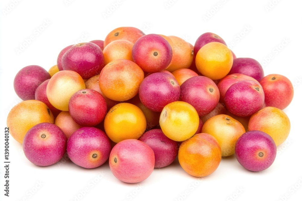 Colorful Pile of Small Fruits Colorful Pile of Small Fruits