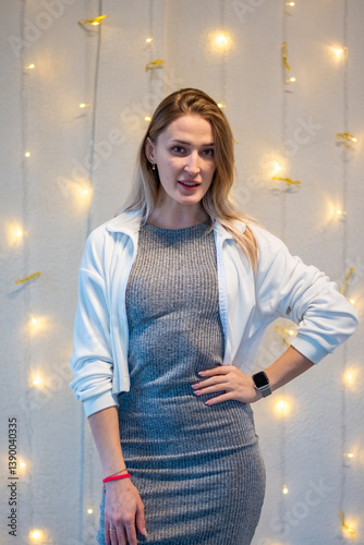 Wallpaper Mural Young woman smiling. Relax concept. High quality photo Torontodigital.ca