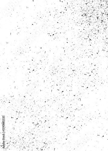 Rough Spray Texture Overlay – Black and White Grunge Pattern