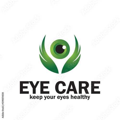 eye care icon vector illustration template design
