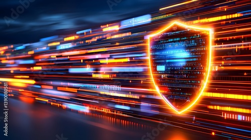 Cybersecurity and data protection strategies in cloud computing digital environment modern technology concept