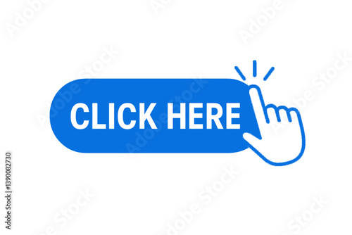 Interactive button icon prompting users to engage with digital content or services on a user interface