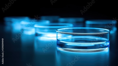 In a laboratory, scientists conduct research on bacteria that can consume plastic