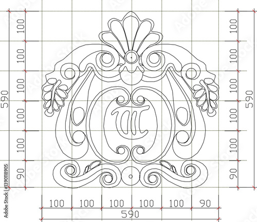 vector sketch illustration silhouette design image detail ornament decoration stupa temple javanese old classic vintage ethnic traditional with scale size  