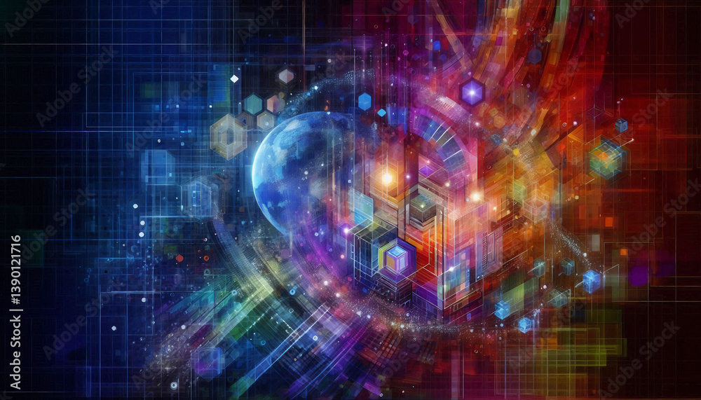 Obraz premium Advancing AI and IoT Integration: Revolutionizing Smart Technologies for Future Innovation 