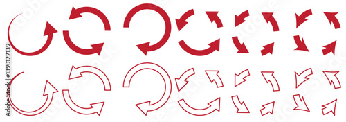 Refresh icon vector. Green recycle vector icon symbol. Repeat and reload icons set and arrow rotation circle. Sync icon symbol convert button sign