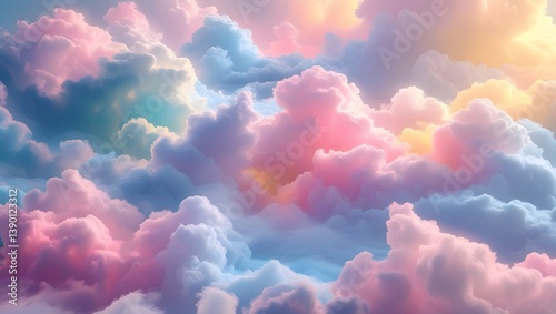 clouds in the sky
