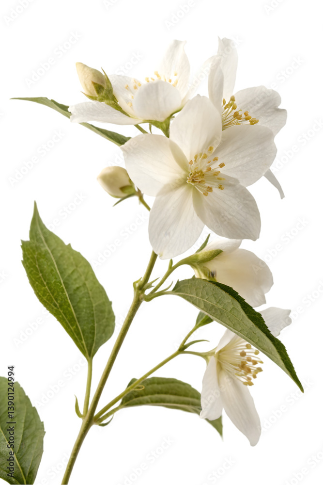 branch of white lilac