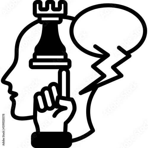 Strategic Thinking mixed icon