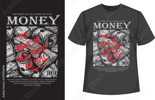 Christian bible verse t shirt design illustration vector