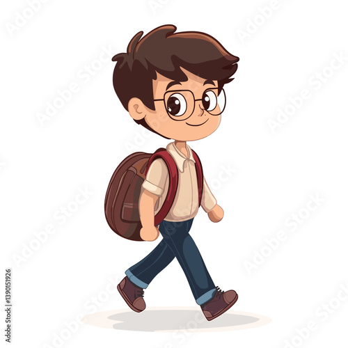 boy running with his skateboard