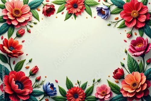 Intricate floral design, repeating seamlessly across surface, summer, background, wallpaper