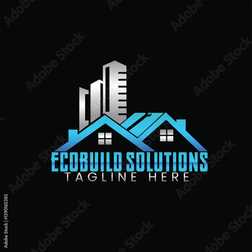 Home construction logo design