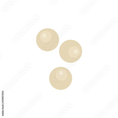 Eggs of mosquito vector illustration