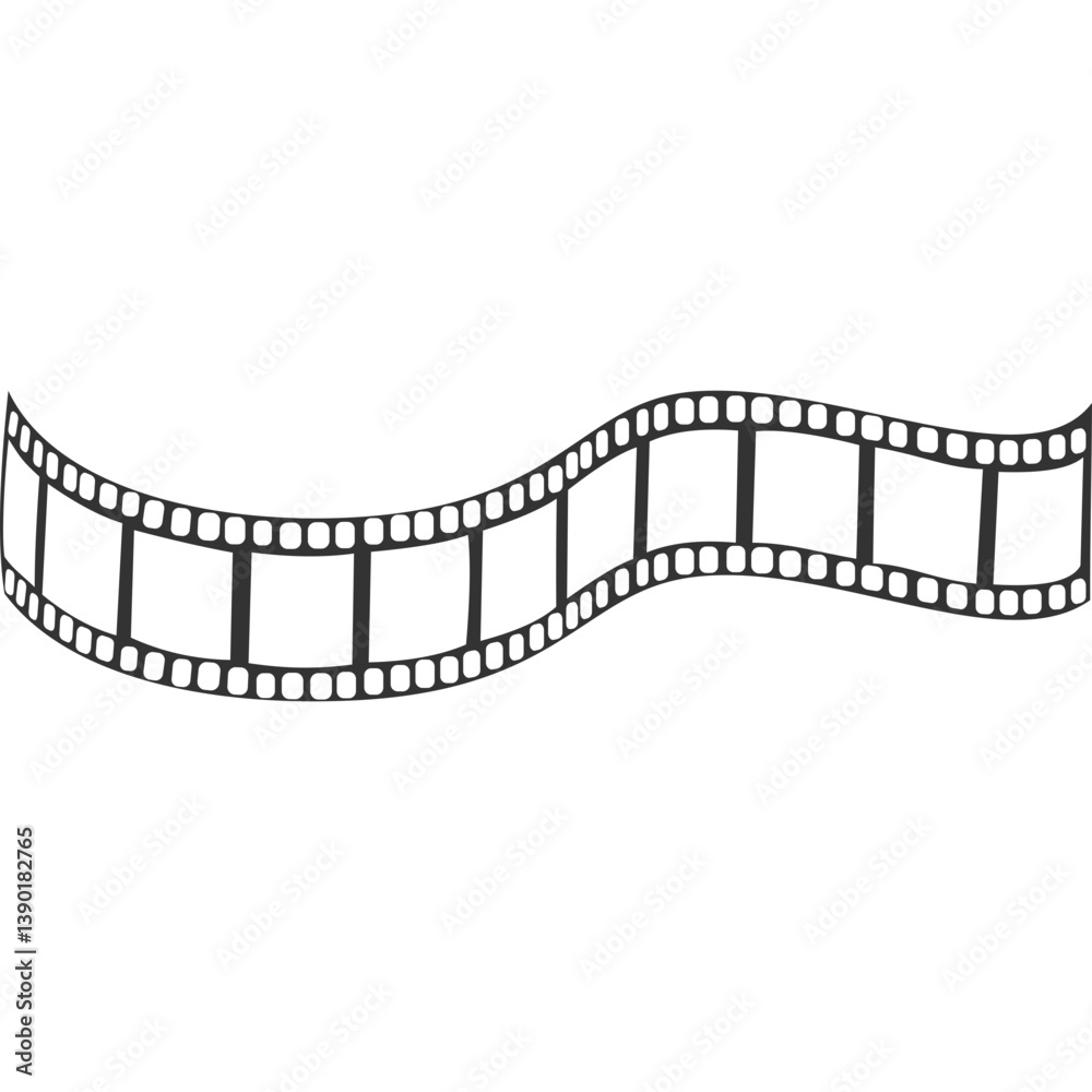 Fototapeta premium Film Strip Icon