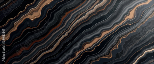 abstract dark brown and light brown marble texture background