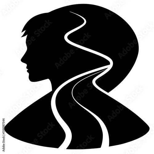 Double Exposure Silhouette