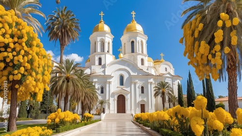 golden domes of orthodox church