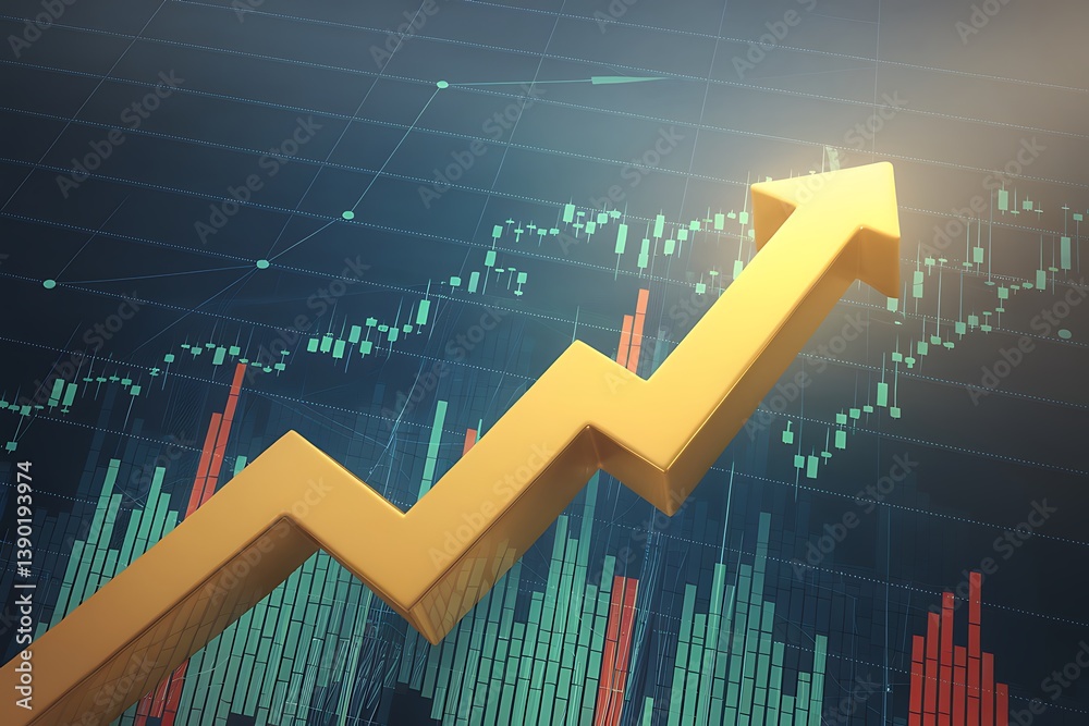 Analyzing the upward trajectory of financial growth and market trends. Analyzing the upward trajectory of financial growth and market trends.