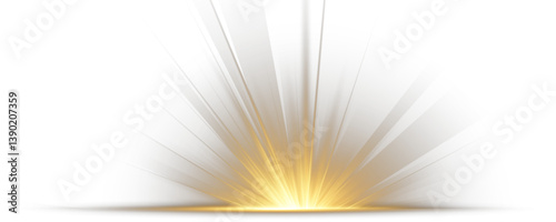 Shimmering light flash erupts with star-dust brilliance. Bokeh particles swirl gently inside solar explosion ring. Glowing flare glistens sharply with radiant white center. Dust sparkle effect floats 