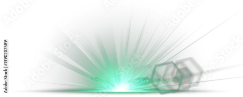 Light blast spreads rapidly with vivid glowing sharpness. Transparent sun flare flickers across digital artwork scene. Sparkling particles flow softly in radiant explosion field. Magic burst releases 