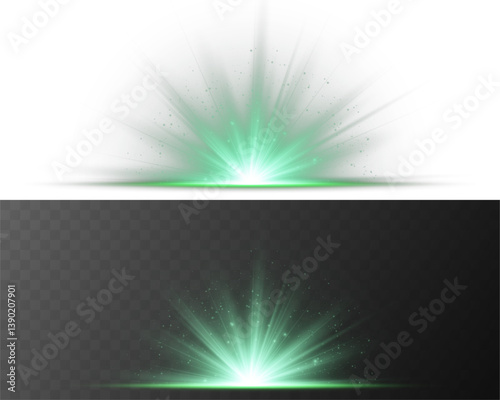 Shimmering light flash erupts with star-dust brilliance.
Bokeh particles swirl gently inside solar explosion ring. Glowing flare glistens sharply with radiant white center. Dust sparkle effect floats 