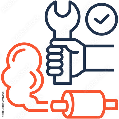 Exhaust Check icon