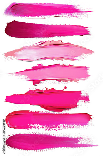 vibrant fuchsia paint swatc...