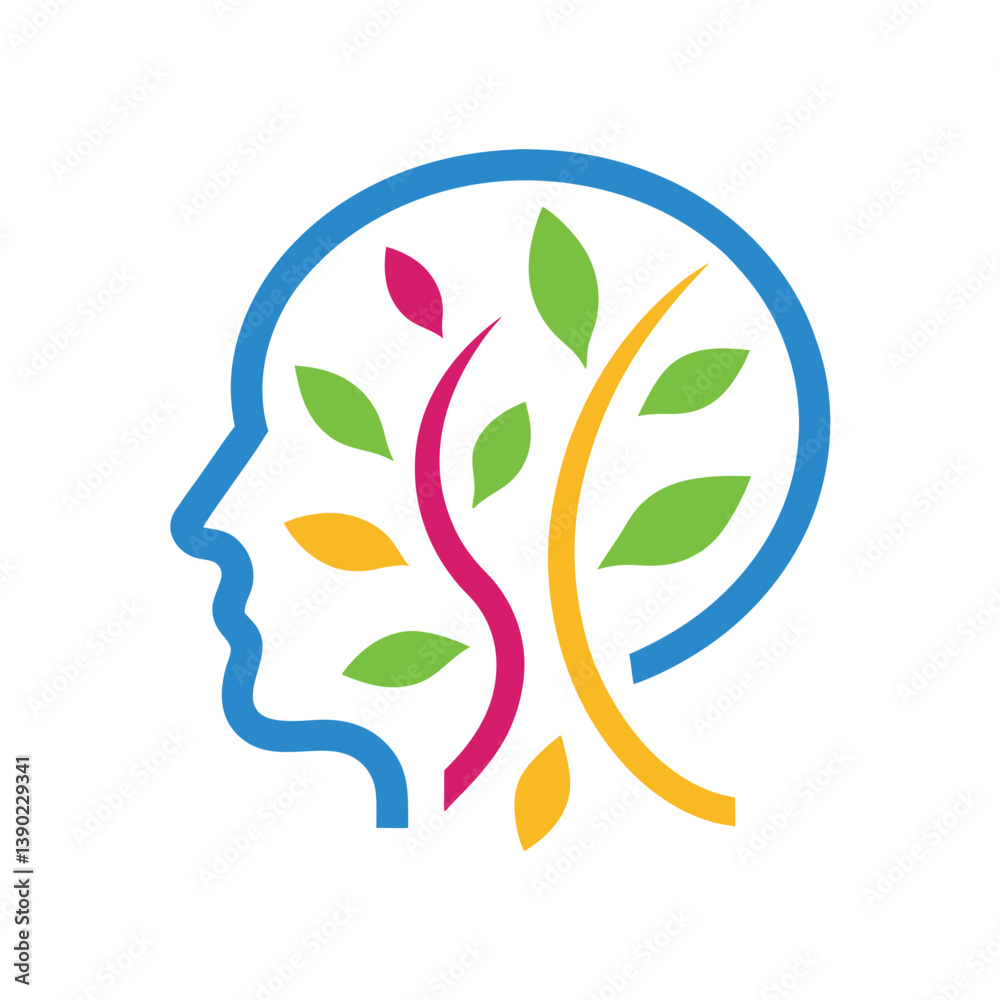 Obraz premium vector illustration of an abstract tree