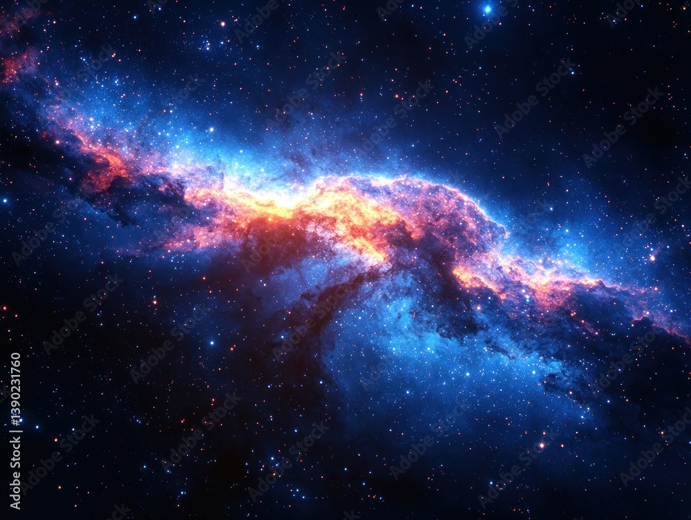 Fototapeta premium Cosmic nebulae