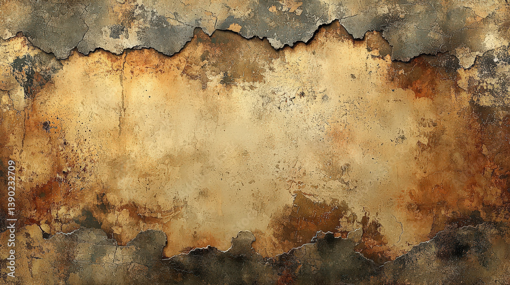 Obraz premium Rustic texture background industrial setting image grungy environment close-up view abstract concept