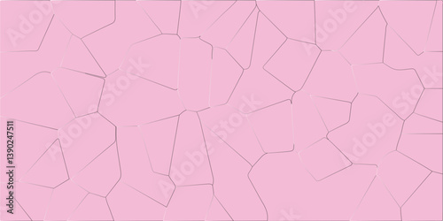 Green stone background with rock pattern of crystallized. Pastel soft gradient light pink stone tile pattern. Seamless  shapes vector Vintage Illustration 