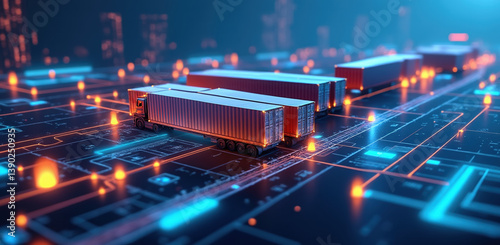 Digital logistics enhance security in payments while optimizing transportation efficiency and ensuring seamless operations
