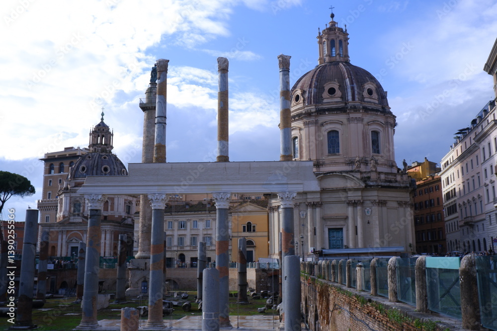 Obraz premium roma rome italy travel church jesus