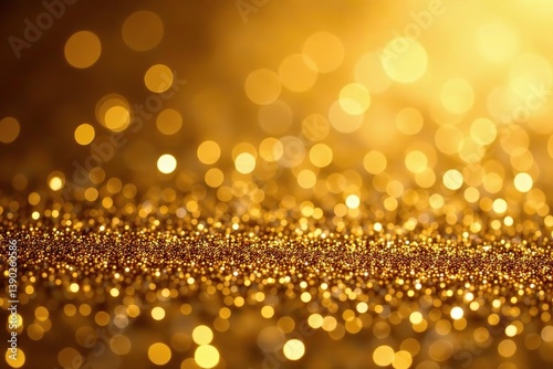 Luxurious 1920s inspired gold glitter background with sparkle and shimmer,  extravagant,  sparkling