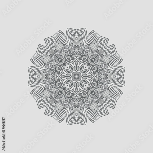 Decorative  mandala  template Design