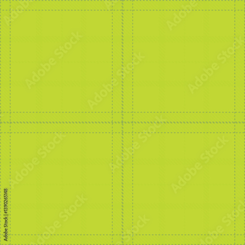 Sandy yellowy green and Dark yellow/green Seamless Tartan Fabric Design