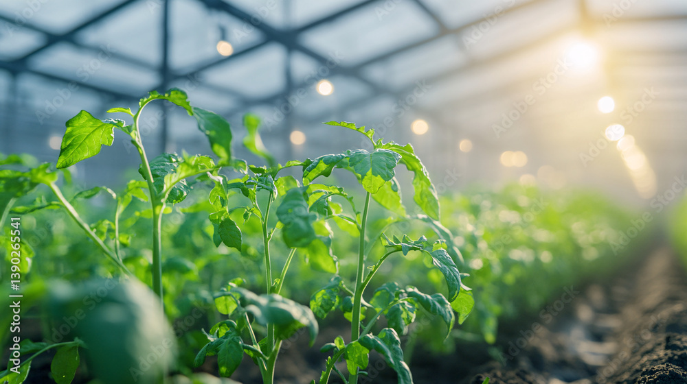 Futuristic Greenhouse Environment Supporting Genetically Engineered Plants with Cutting-Edge Monitoring Futuristic Greenhouse Environment Supporting Genetically Engineered Plants with Cutting-Edge Monitoring