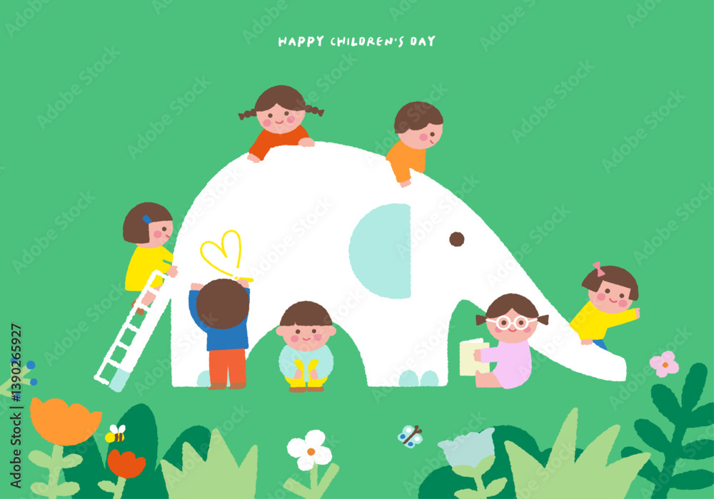 Fototapeta premium Children's Day