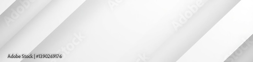 Luxurious white background with diagonal grey shadow stripes, elegant and dynamic abstract design, trendy neumorphism, minimalistic 3D backdrop, deluxe business template,  trendy,  abstract
