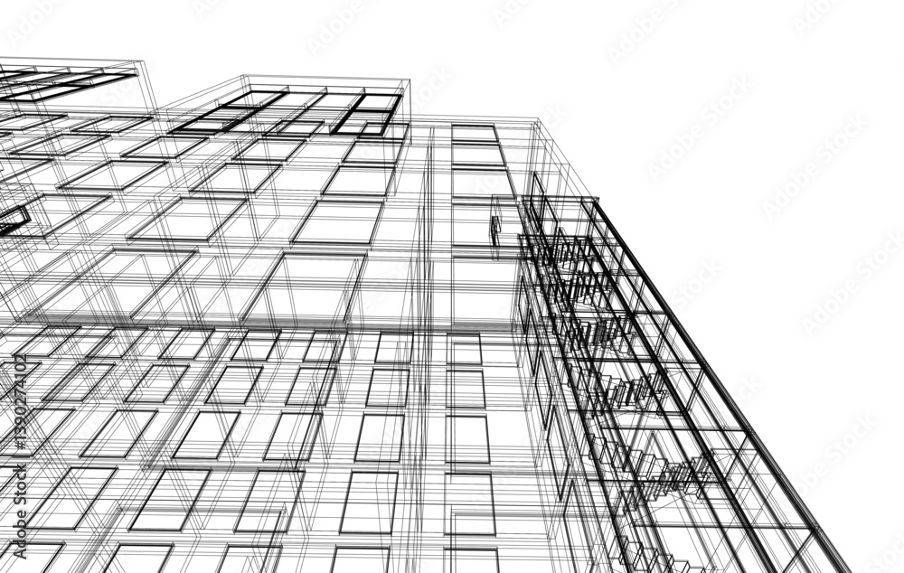 Fototapeta premium modern office building
