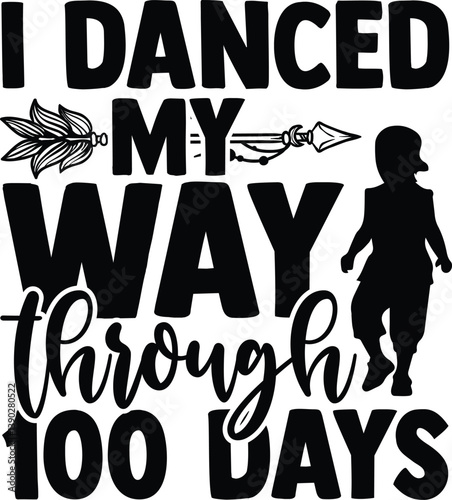 Creative Milestone Design For School Days, Celebration Graphics