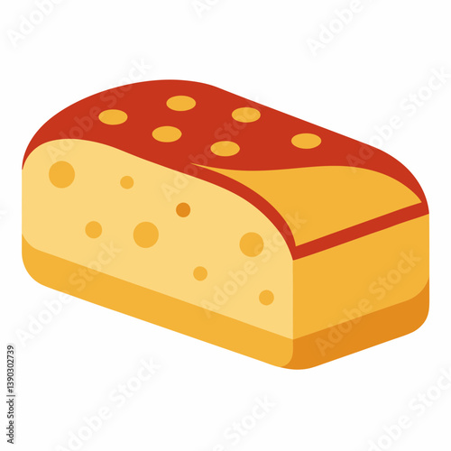 piece of cheese vector