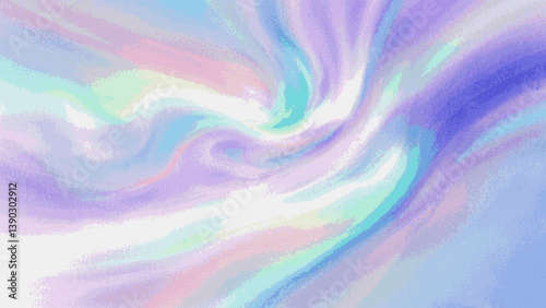 Nightglow wash aurora isolated watercolor vector illustration svg 