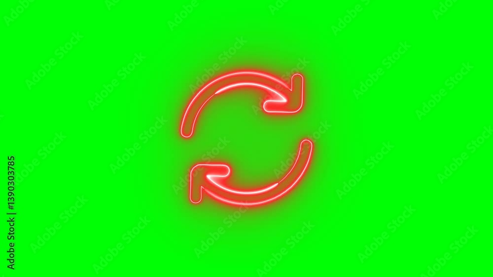 circle arrow icon animation on green screen background, chroma key, circle arrow icon animation on green screen background, chroma key,