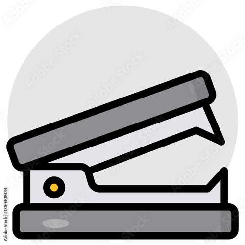 Modern design icon of stapler 
