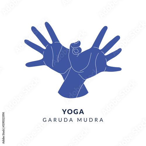 GARUDA MUDRA. Powerful Yoga Hand Mudras for Optimal Health. Hand gestures