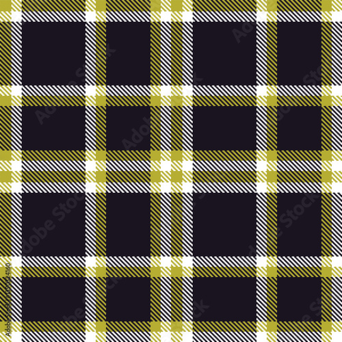 Rustic muddy yellow Tartan patterns fabric texture. Contemporary Fire white Seamless Tartan