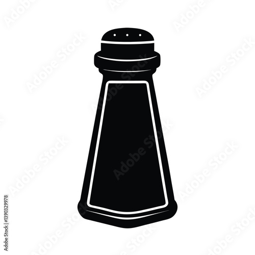 salt shaker vector silhouette