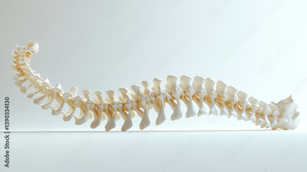 Fototapeta premium Human Spine Anatomy (5)